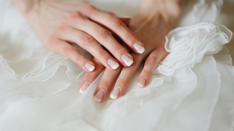 Svatební manikúra, Francouzská manikúra, nevěsta