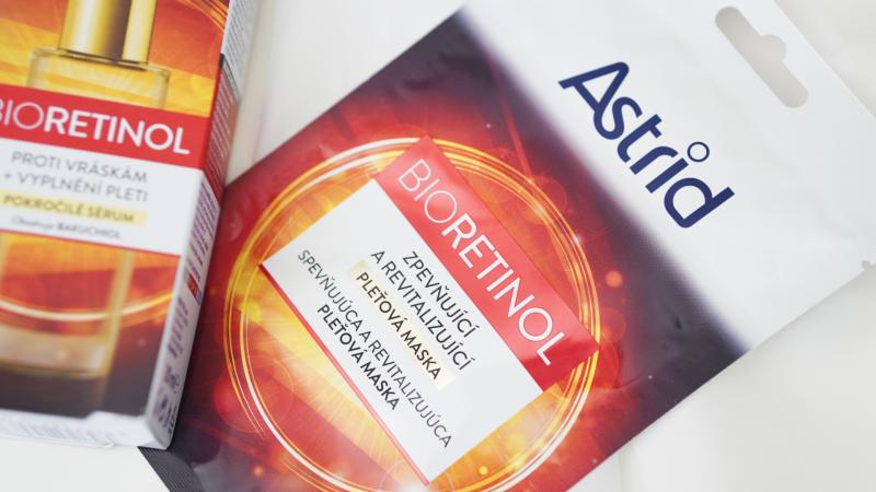 Pleťové sérum a maska od Astrid.