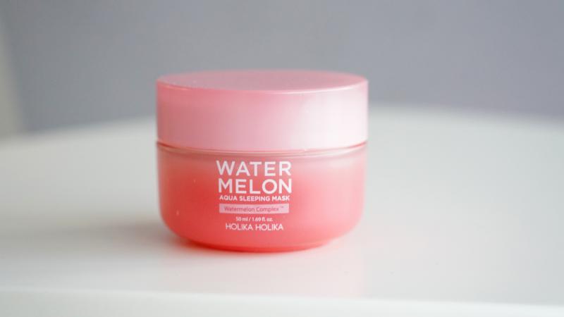 Noční maska Water Melon od značky Holika Holika.